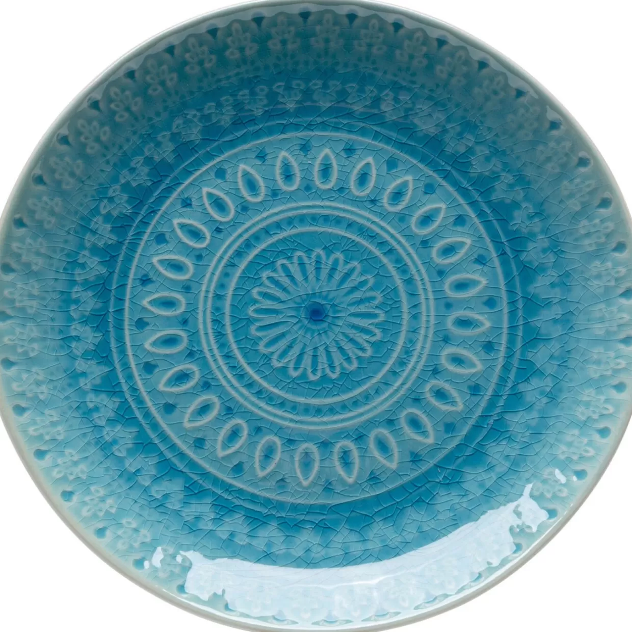 KARE Design Geschirr & Tischaccessoires | Teller Sicilia Blau O21Cm