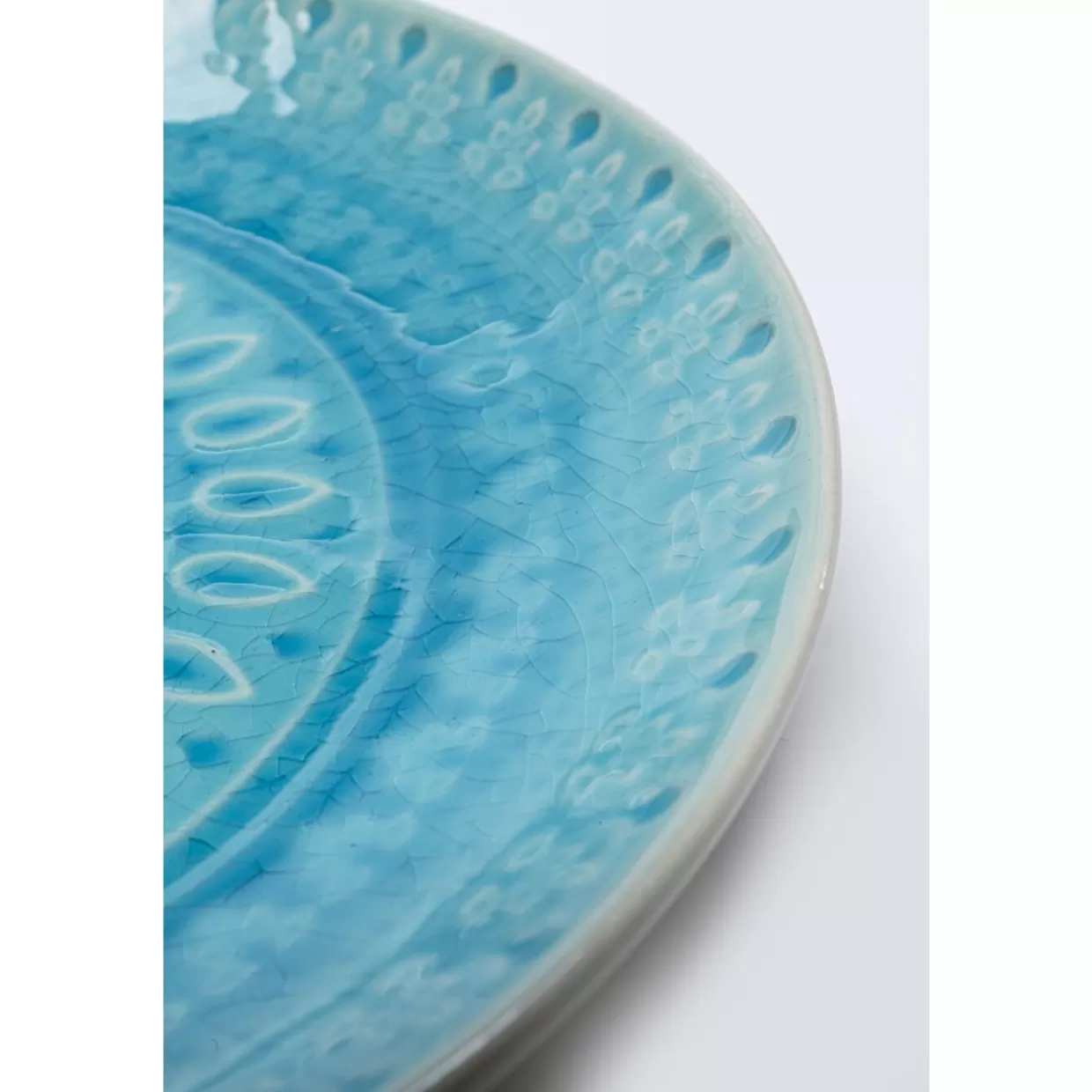 KARE Design Geschirr & Tischaccessoires | Teller Sicilia Blau O21Cm
