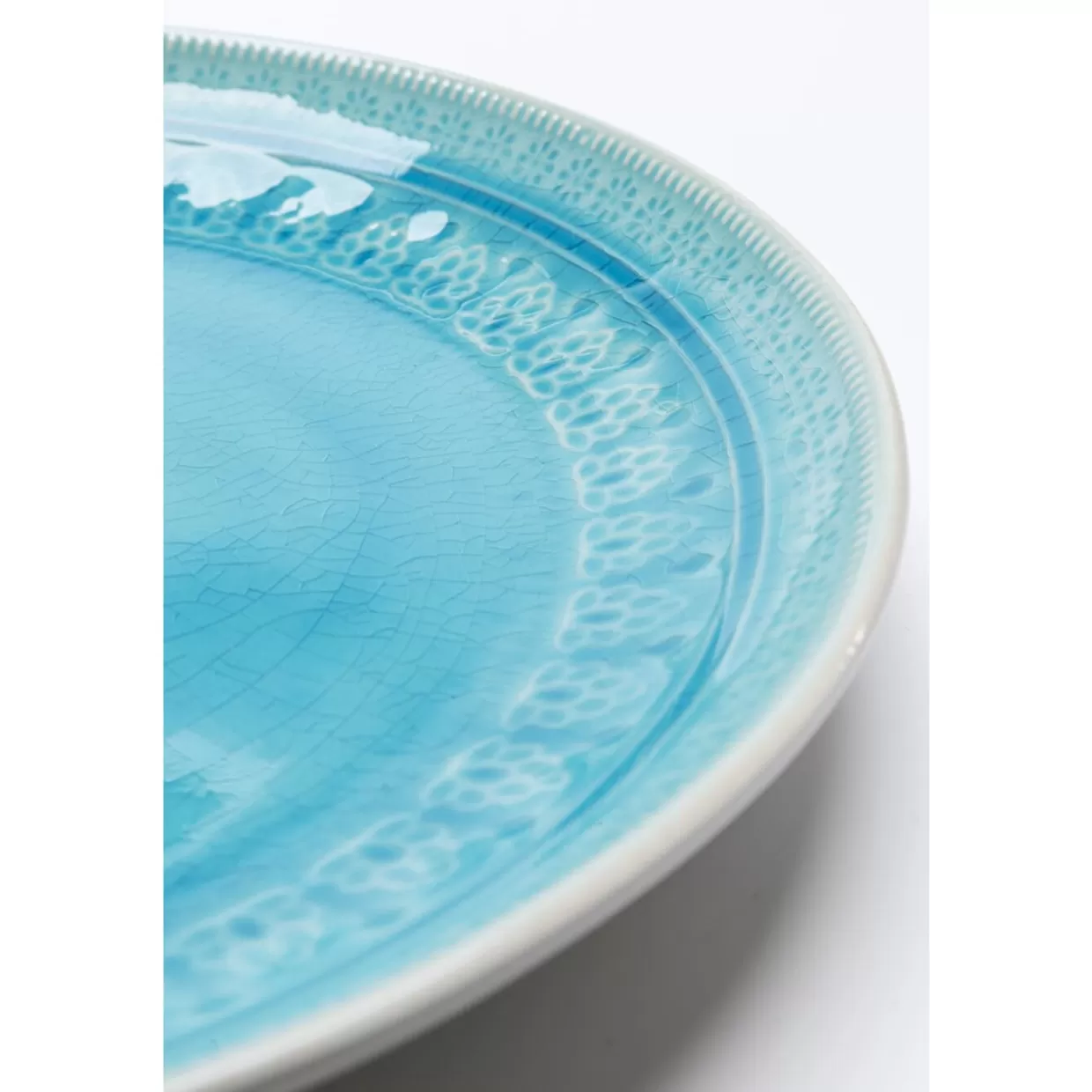 KARE Design Geschirr & Tischaccessoires | Teller Sicilia Blau O27Cm