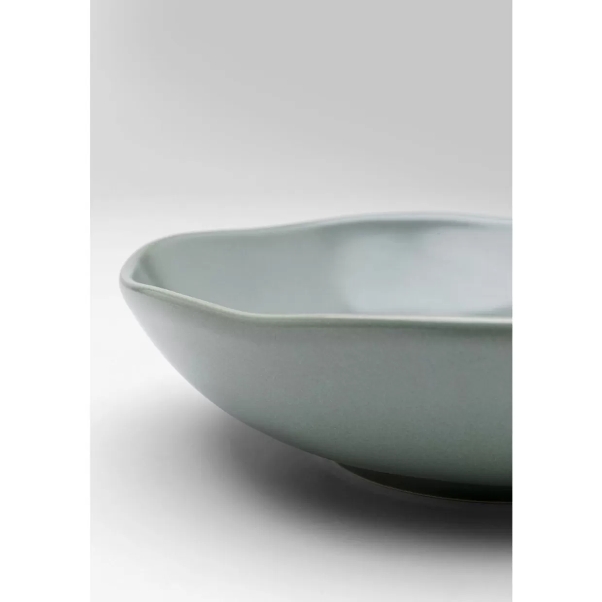 KARE Design Geschirr & Tischaccessoires | Teller Tief Organic Salbei O21Cm
