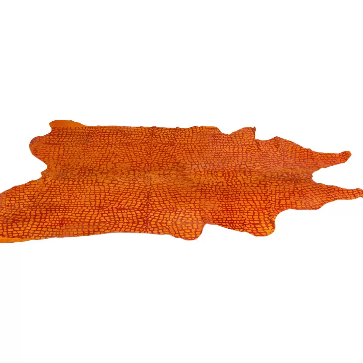 KARE Design Teppiche | Teppich Croco Orange