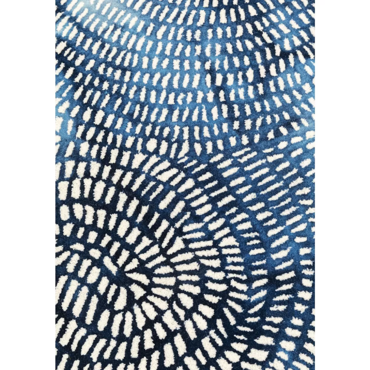 KARE Design Teppiche | Teppich Stamp Blau 200X300Cm