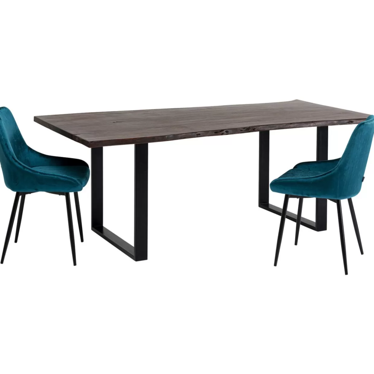 KARE Design Tische | Tisch Harmony Dunkel Schwarz 160X80