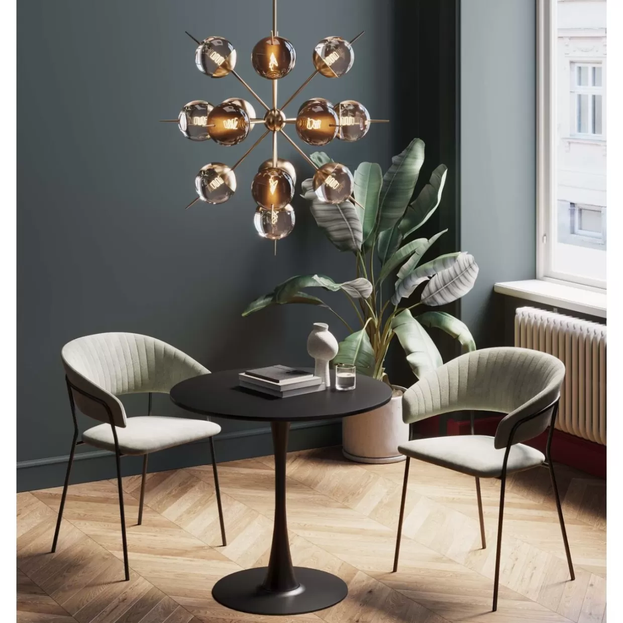 KARE Design Tische | Tisch Schickeria Schwarz O80