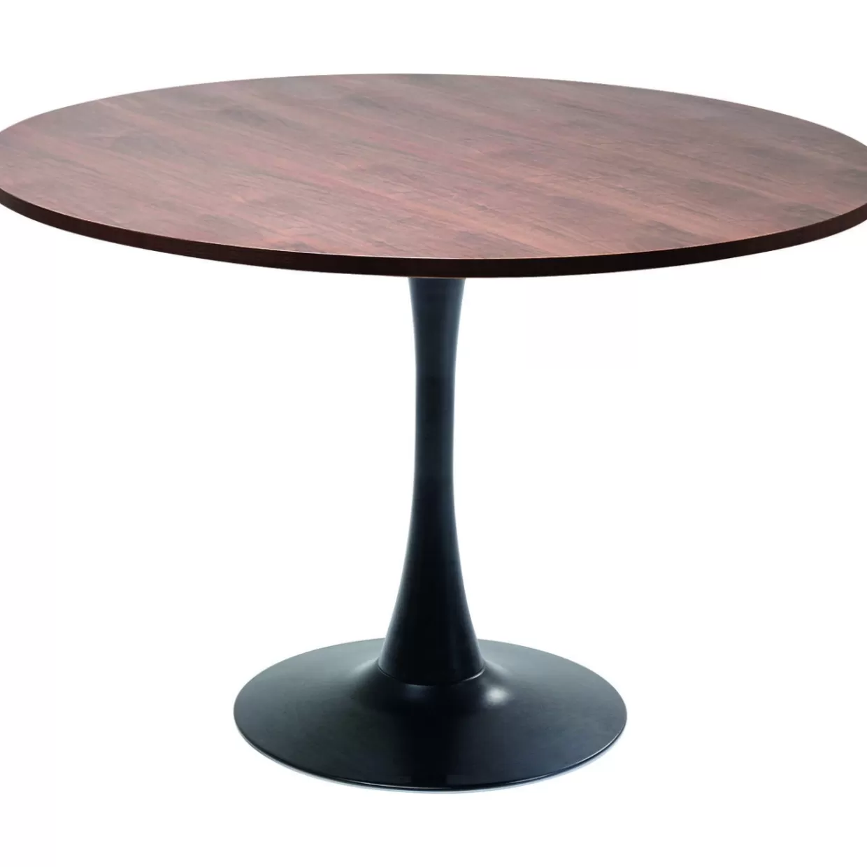 KARE Design Tische | Tisch Schickeria Walnuss Schwarz O110Cm