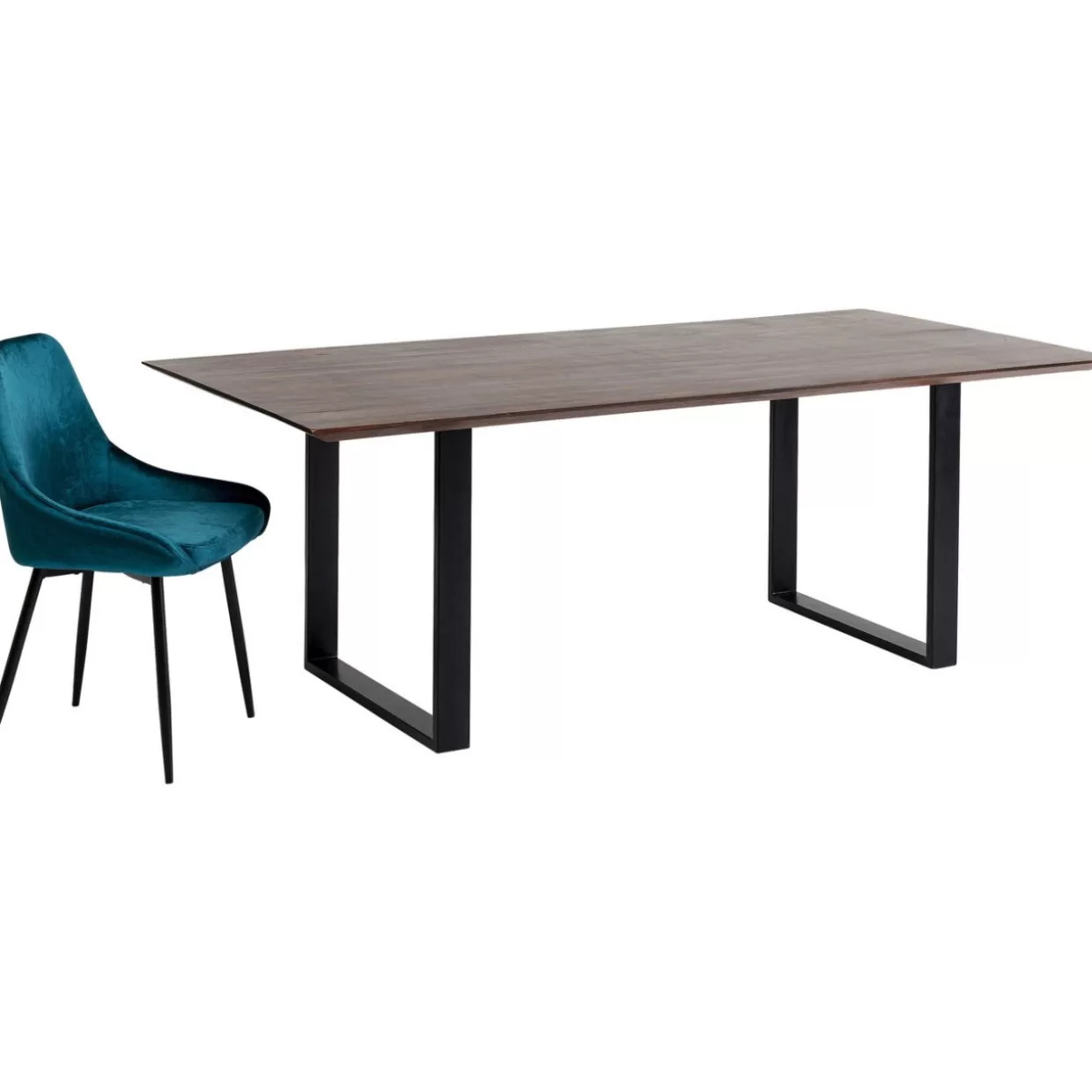 KARE Design Tische | Tisch Symphony Dunkel Schwarz 180X90