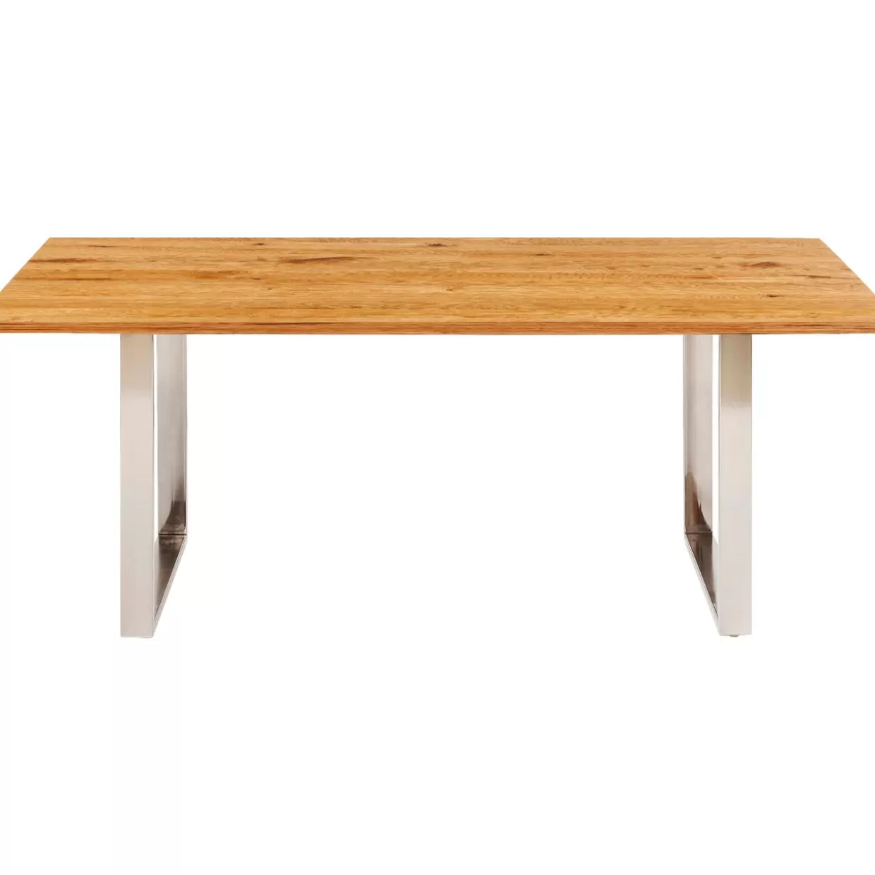 KARE Design Tische | Tisch Symphony Eiche Chrom 160X80