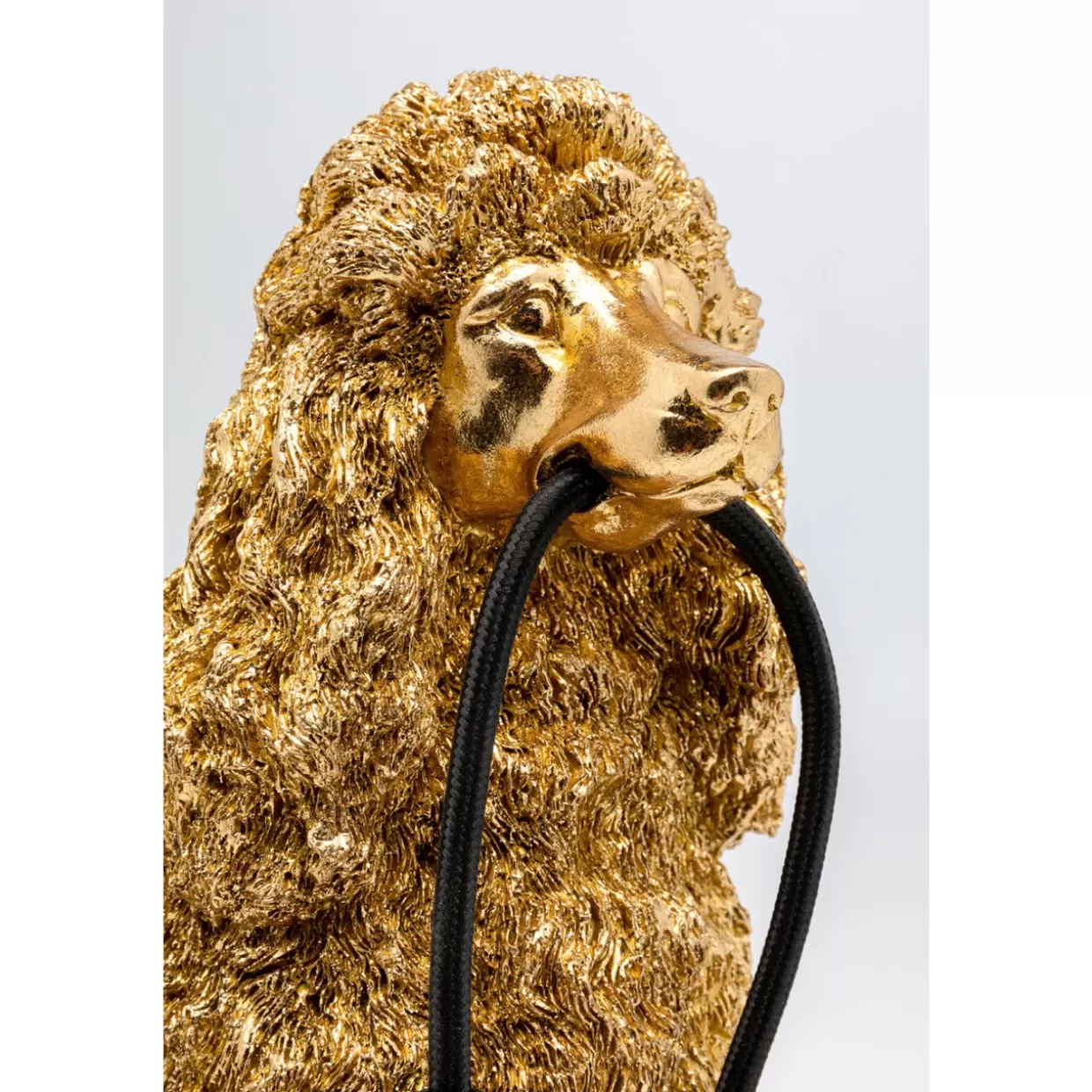 KARE Design Tischleuchten | Tischleuchte Animal Poodle Gold 32Cm