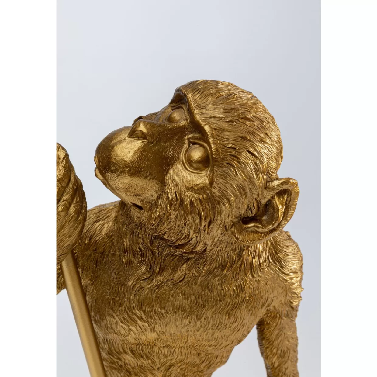 KARE Design Tischleuchten | Tischleuchte Animal Standing Monkey Gold 51Cm