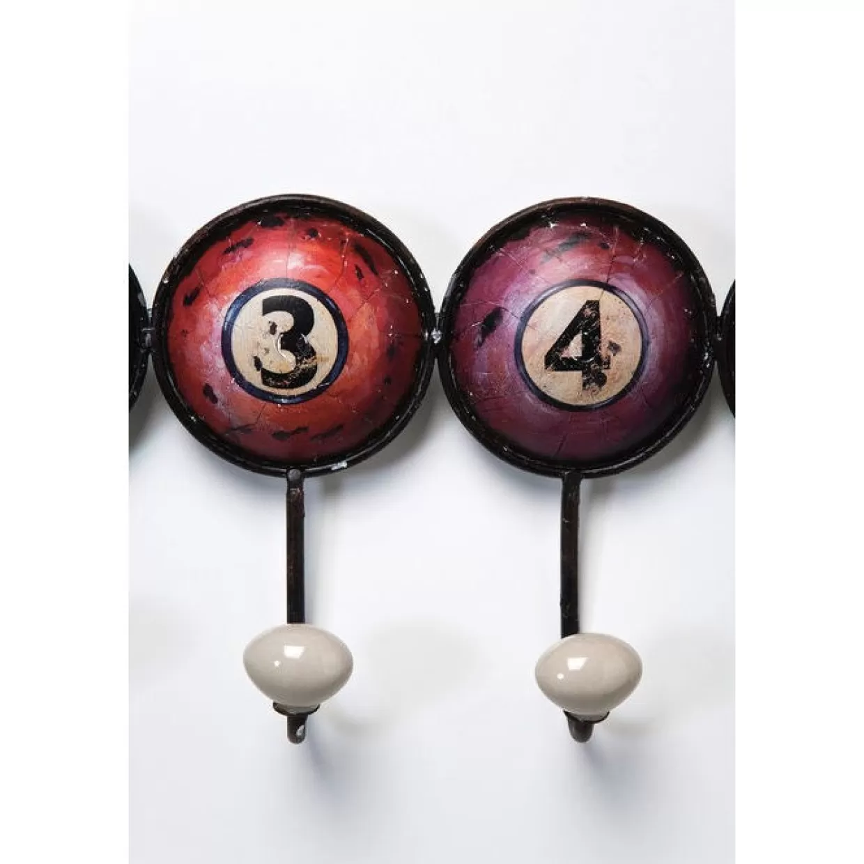 KARE Design Kleinmöbel & Sonstiges | Wandgarderobe Numbers 58Cm