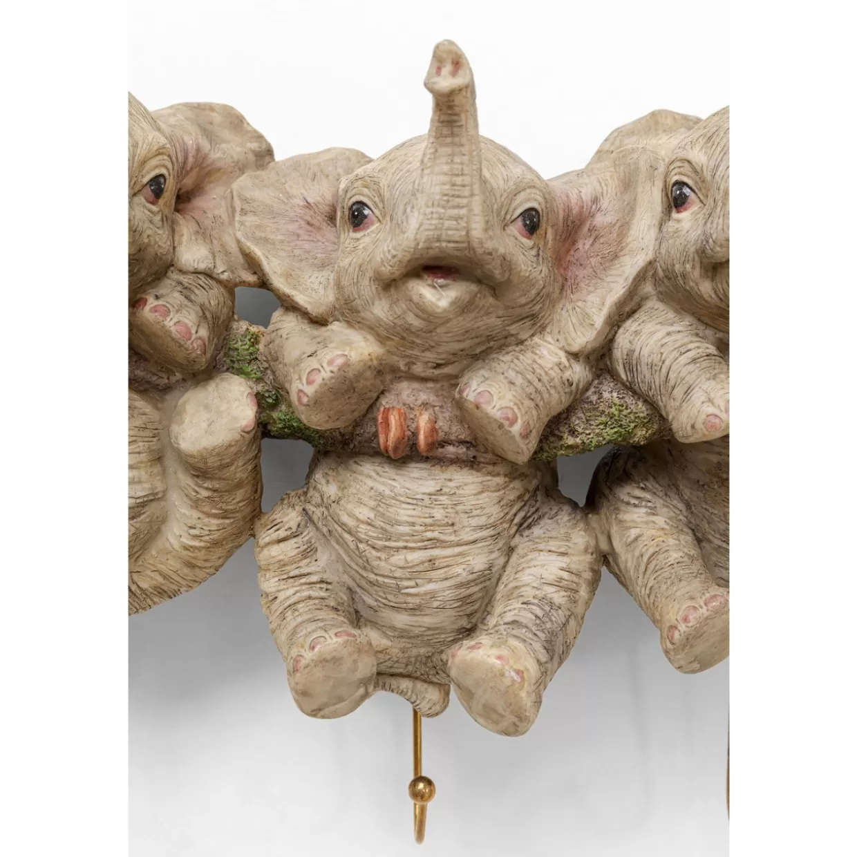 KARE Design Kleinmöbel & Sonstiges | Wandhaken Three Mini Elephants