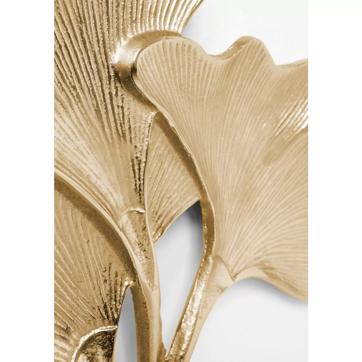 KARE Design Bilder | Wandschmuck Ginkgo Gold Klein