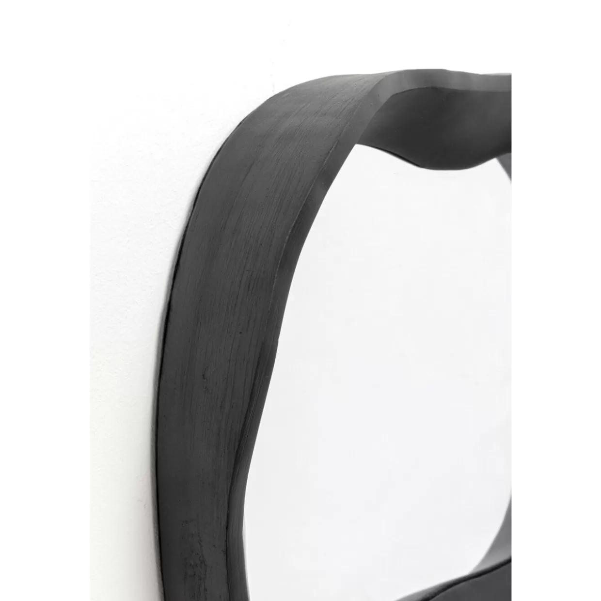 KARE Design Spiegel | Wandspiegel Dynamic Schwarz 40X34Cm