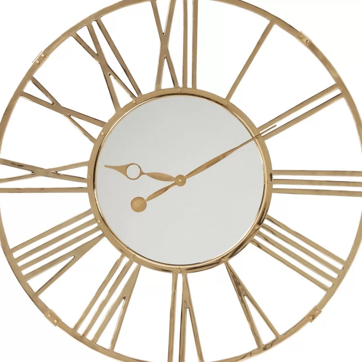 KARE Design Uhren | Wanduhr Giant Gold O120Cm