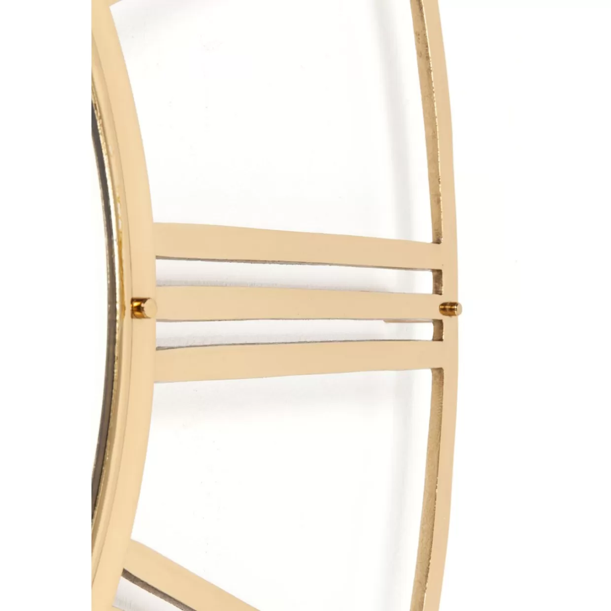 KARE Design Uhren | Wanduhr Giant Gold O120Cm